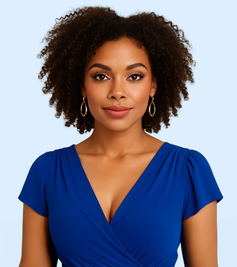 Woman finding peace with Bloom emotional support