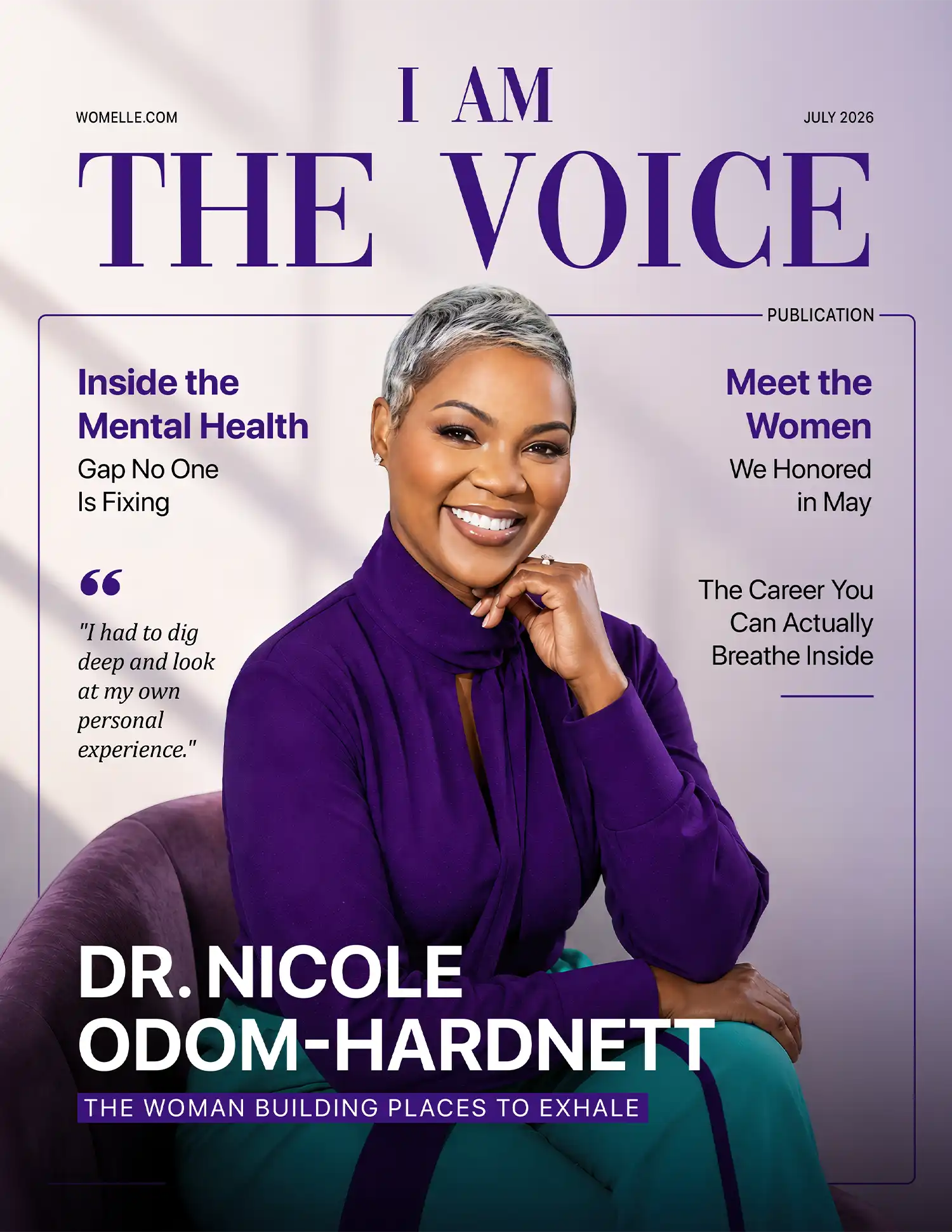 I Am the Voice publication cover