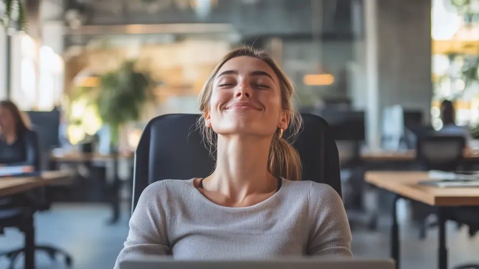 15-Minute Desk Warrior Workout Using Only Office Supplies