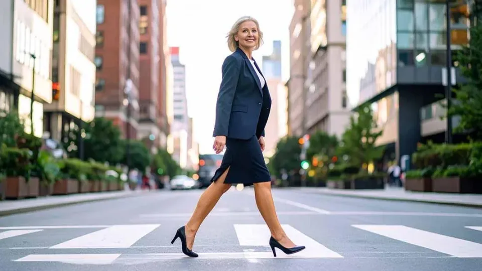 Confidence in Heels or Flats