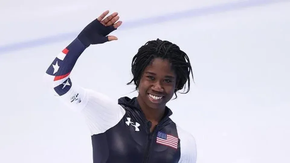 Erin Jackson First Black American to Win Gold at Winter Olympic Speedskating